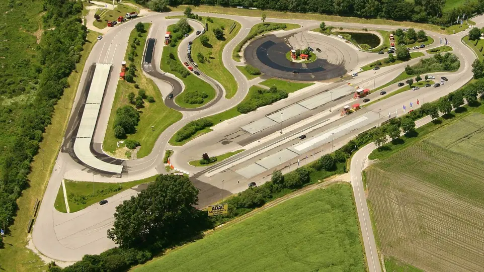 Luftbild ADAC-Fahrsicherheitszentrum